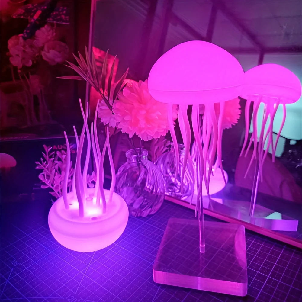 Aurora Jellyfish Voice‑Control Night Light