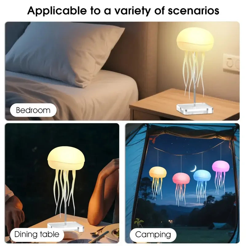 Aurora Jellyfish Voice‑Control Night Light