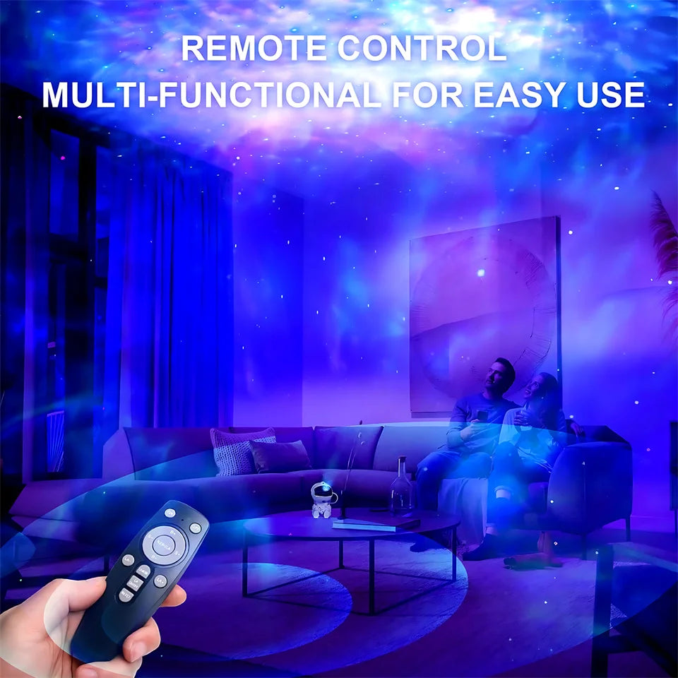 Cosmic Voyager Astronaut Galaxy Projector