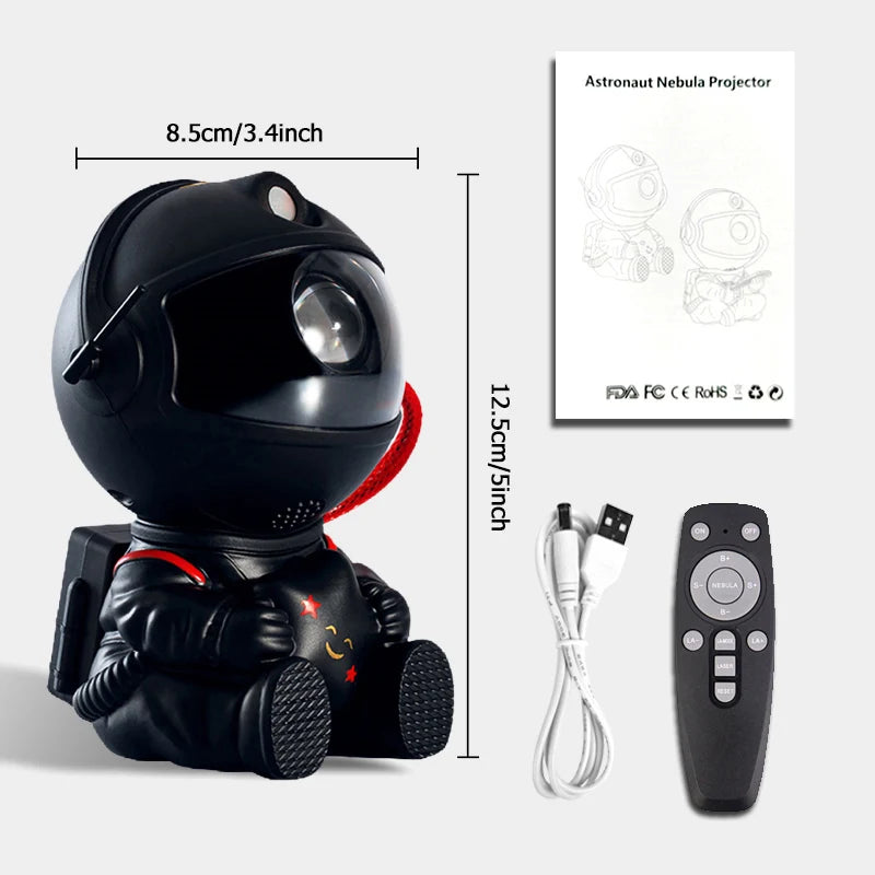 Cosmic Voyager Astronaut Galaxy Projector