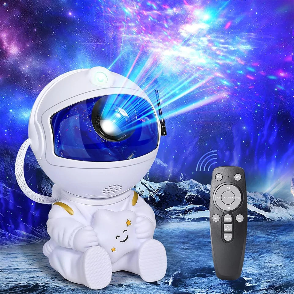 Cosmic Voyager Astronaut Galaxy Projector