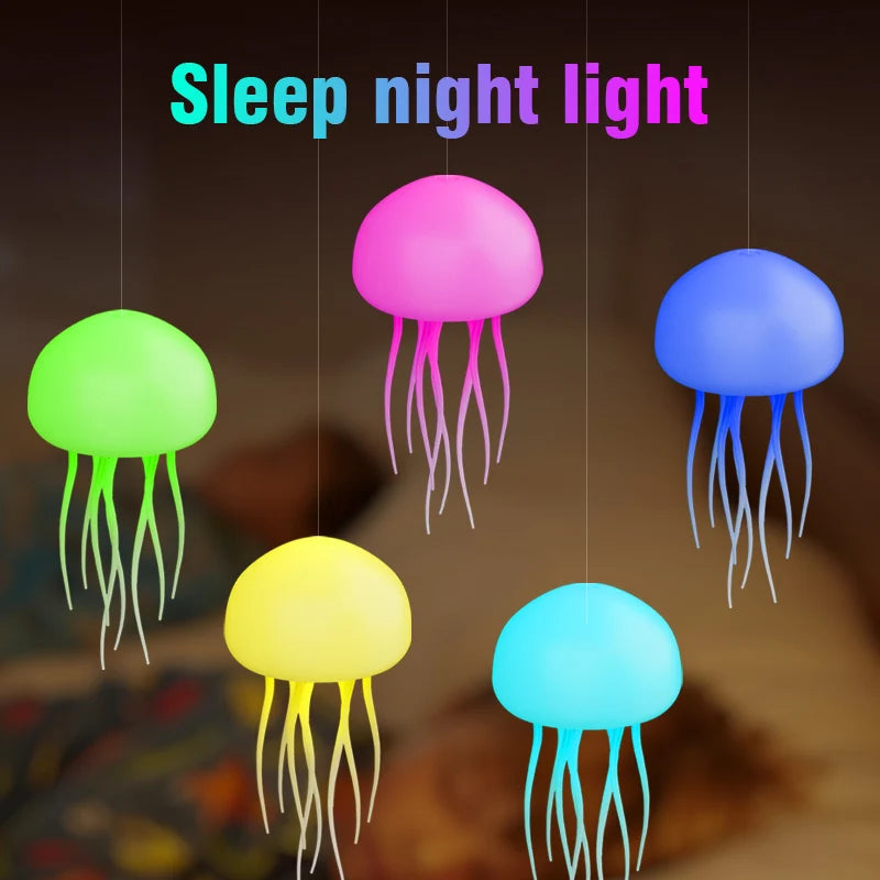 Aurora Jellyfish Voice‑Control Night Light
