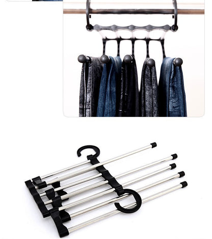 5 In 1 Wardrobe Multi-functional Hanger