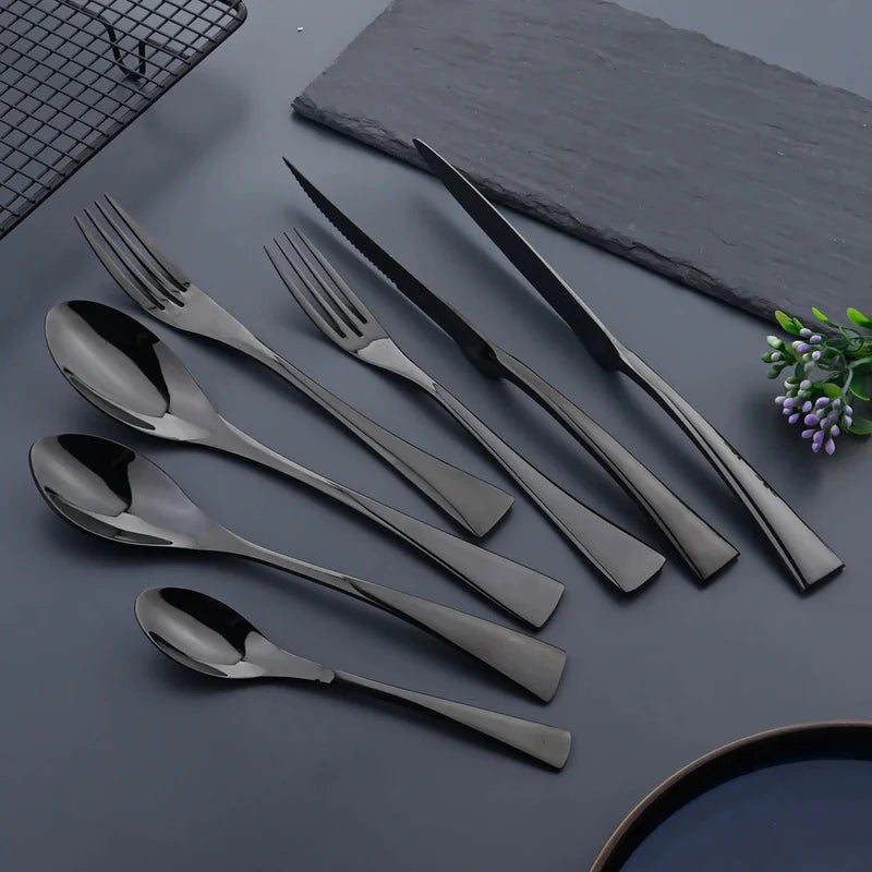 Jet Stainless Steel Cutlery Set / 24 pieces