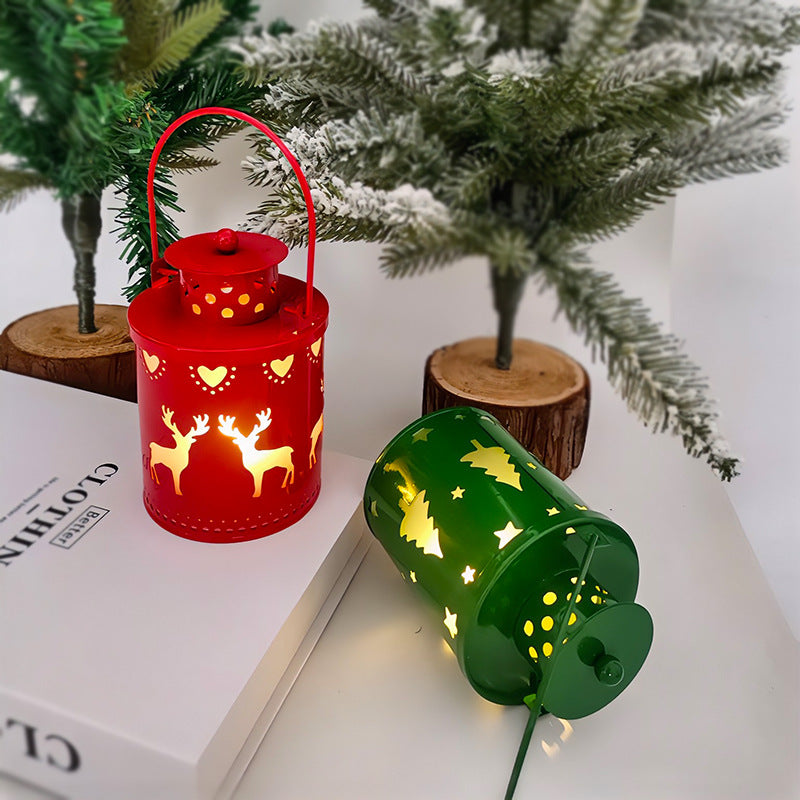 Nordic Glow: LED Lantern Candle Lights