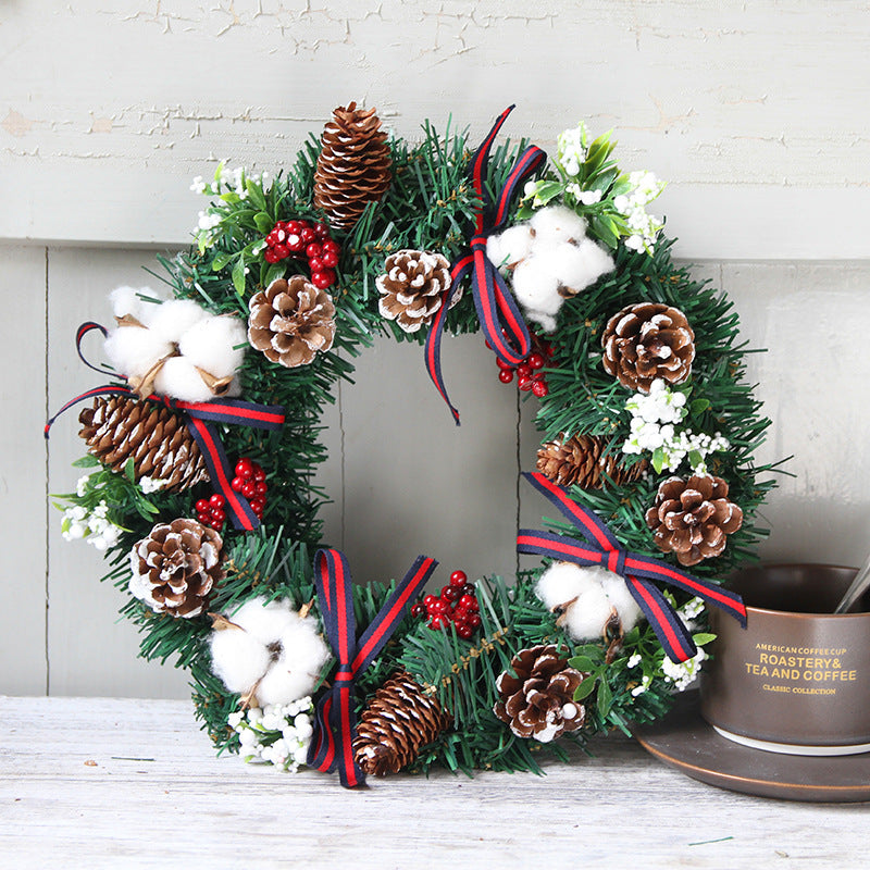 Festive Flourish: Christmas Wreath Ornaments