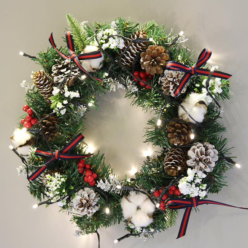 Festive Flourish: Christmas Wreath Ornaments