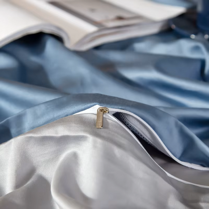Double-Ply Elegance: Luxury Long-Staple Cotton Bedding Set