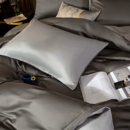 Double-Ply Elegance: Luxury Long-Staple Cotton Bedding Set