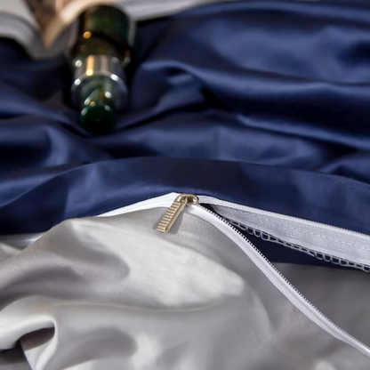Double-Ply Elegance: Luxury Long-Staple Cotton Bedding Set