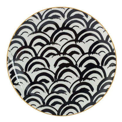 Nordic Geometric Style Plate Set