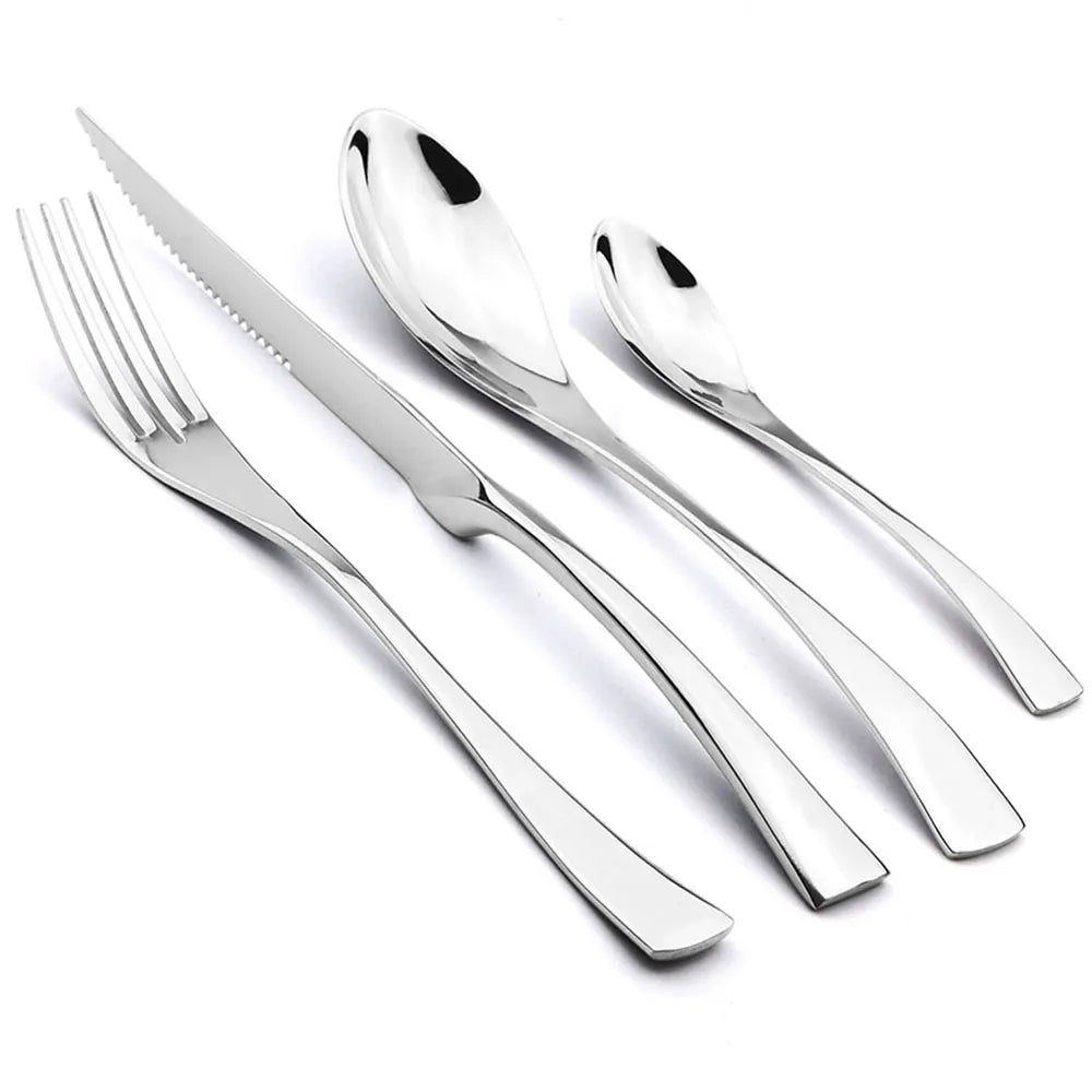 Jet Stainless Steel Cutlery Set / 24 pieces