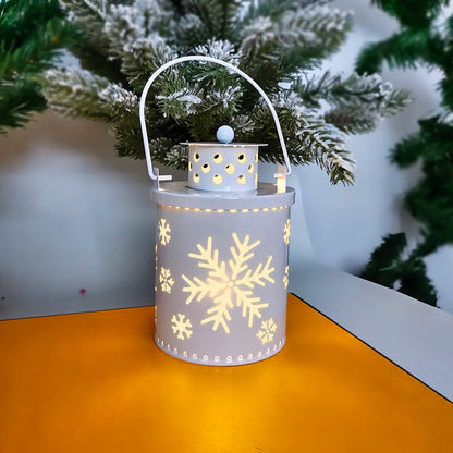 Nordic Glow: LED Lantern Candle Lights