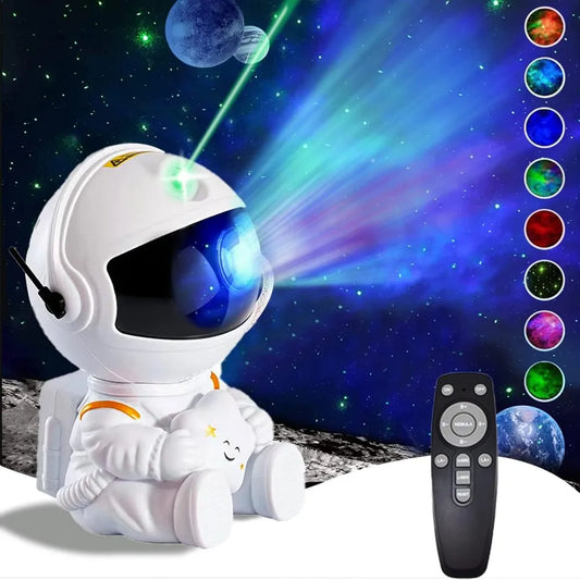Cosmic Voyager Astronaut Galaxy Projector