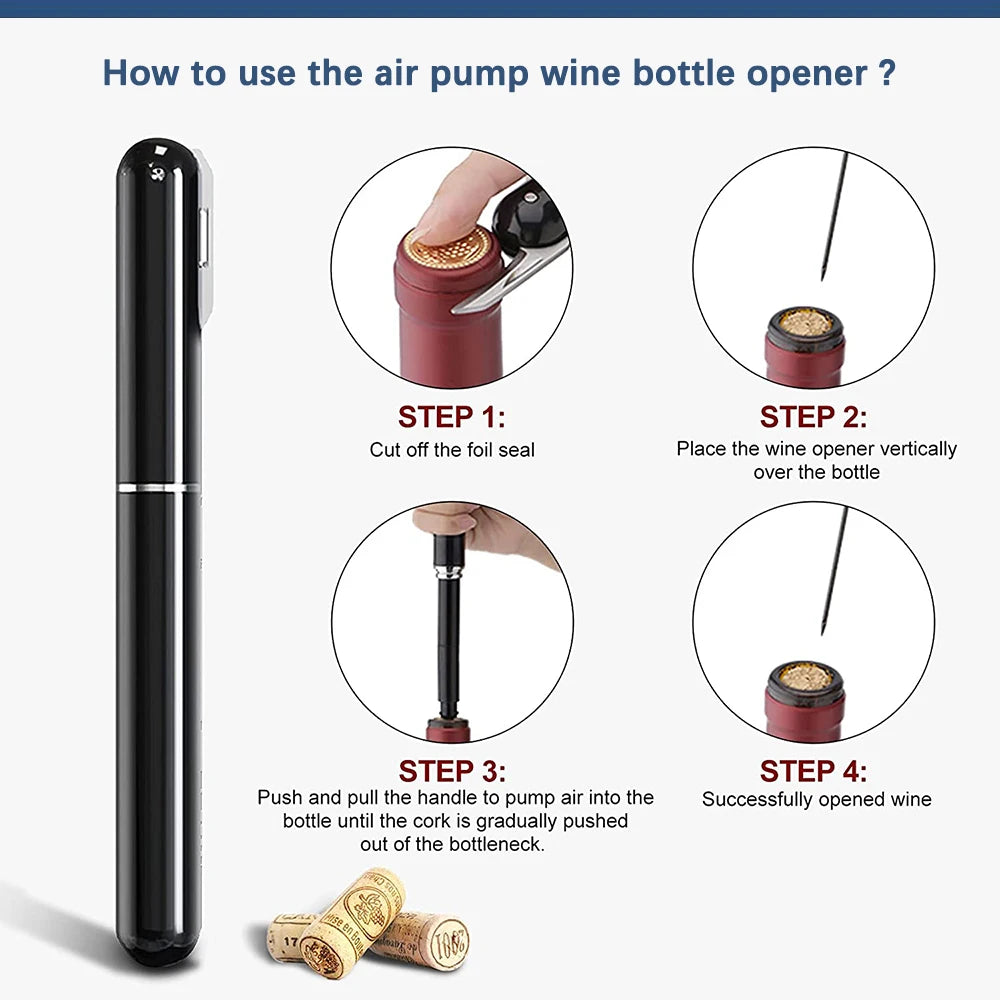 VinoLift Air Pump Wine Opener