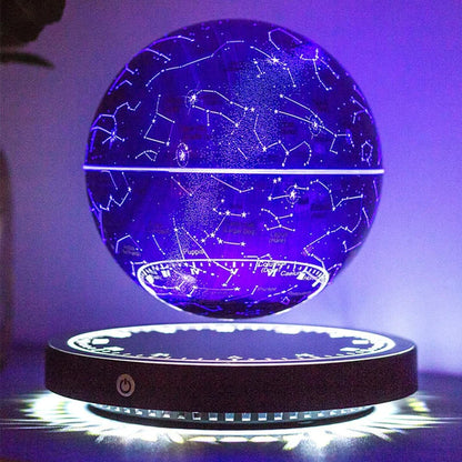 Maglev Moonlight: Bedside Table Lamp