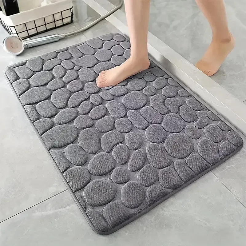 3D Non-Slip Absorbent Bathroom Mat