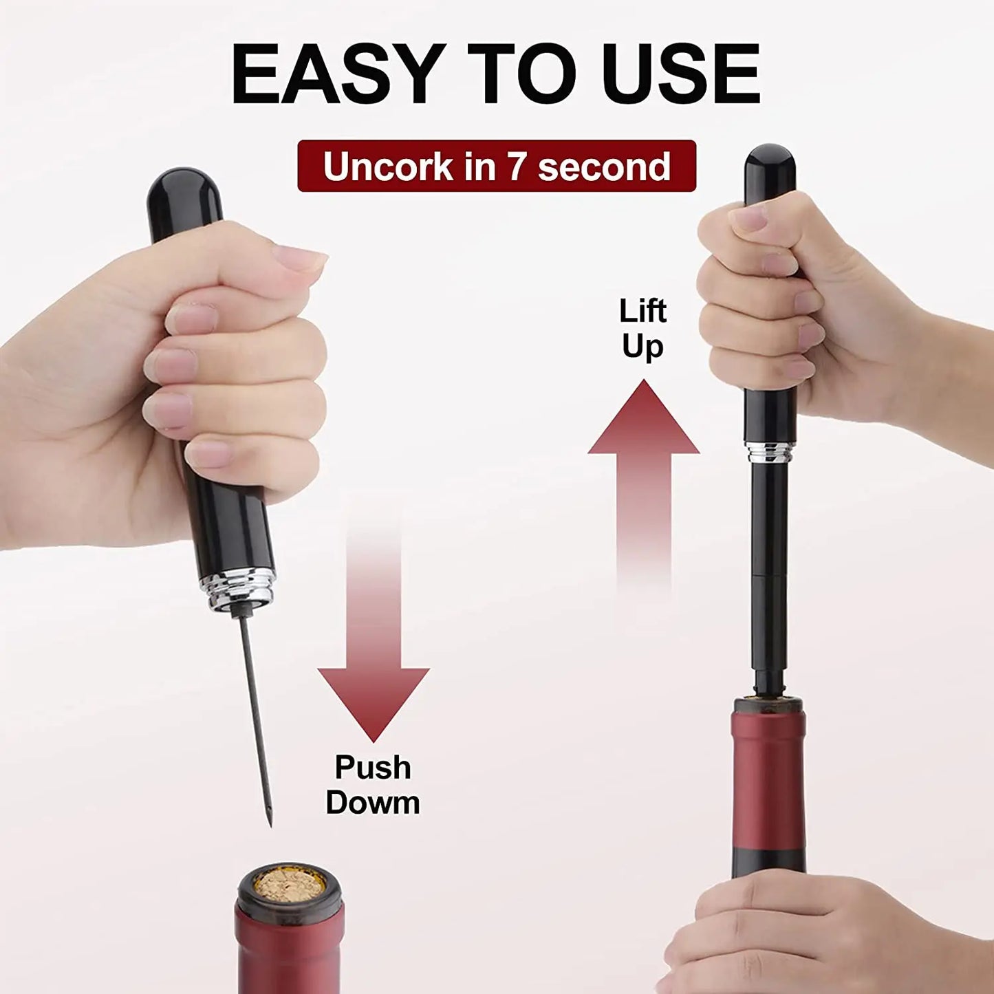 VinoLift Air Pump Wine Opener