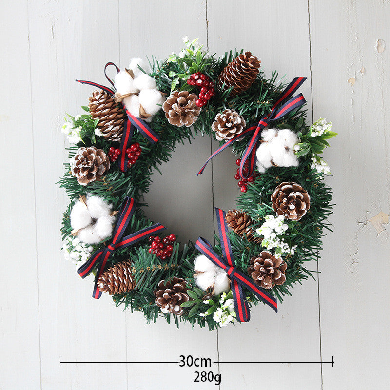 Festive Flourish: Christmas Wreath Ornaments – Svago Home Store