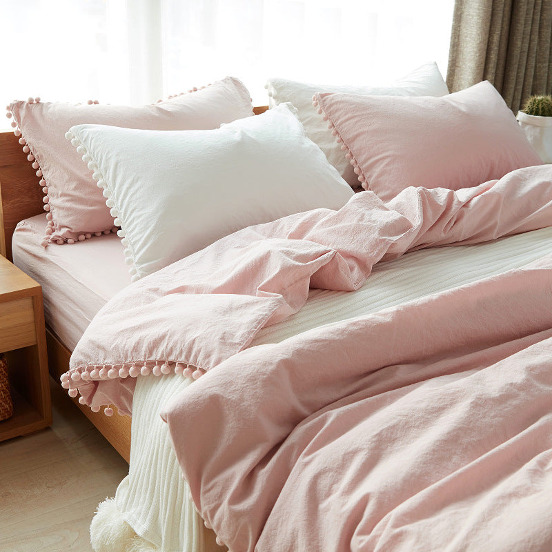 Zen Serenity: Japanese-Inspired Cotton Bedding Set