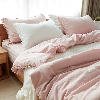 Zen Serenity: Japanese-Inspired Cotton Bedding Set