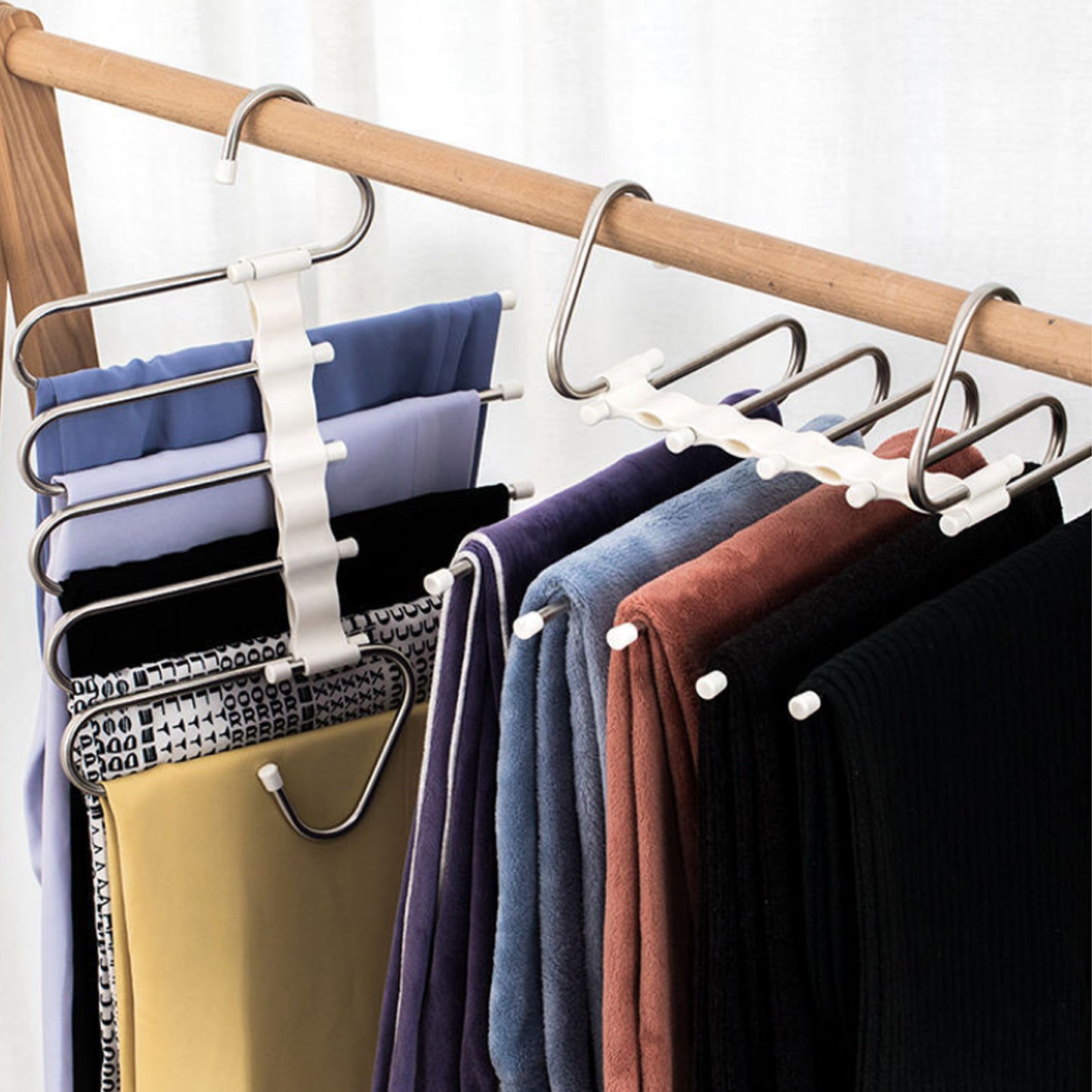 5 In 1 Wardrobe Multi-functional Hanger