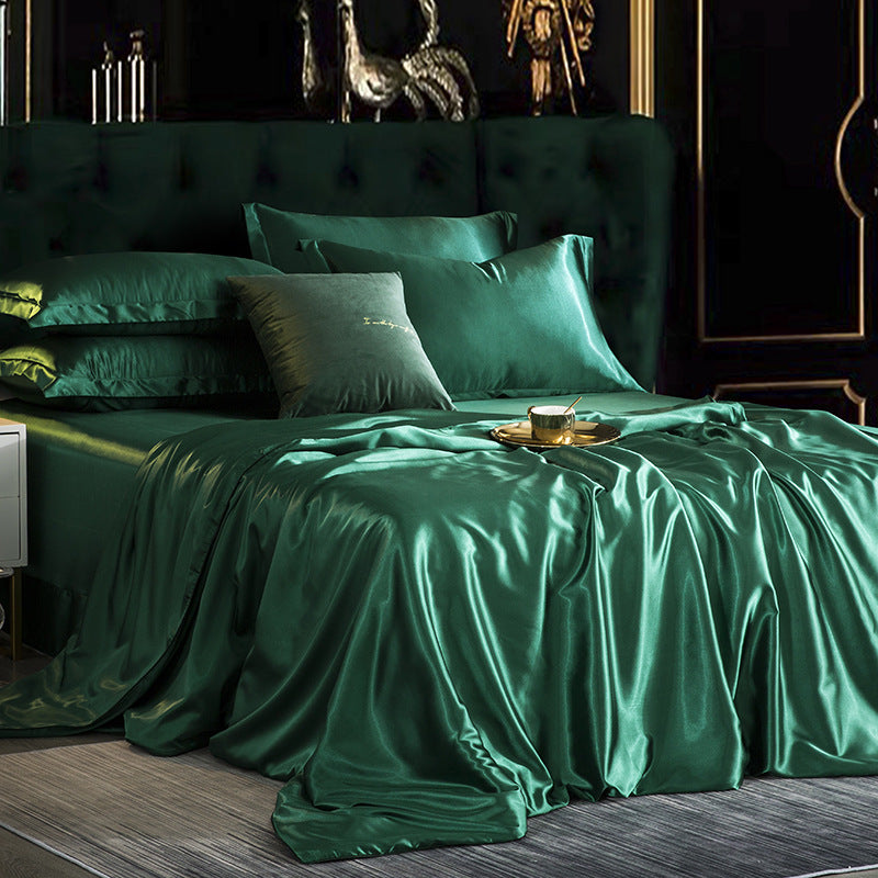 Modern Elegance Minimalism: Mulberry Silk Bedding Set