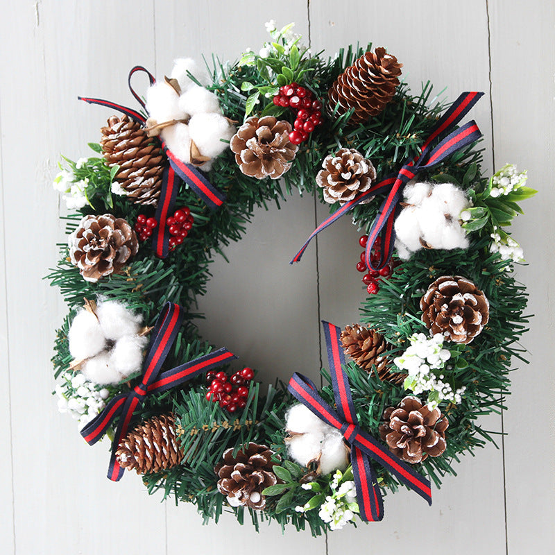 Festive Flourish: Christmas Wreath Ornaments