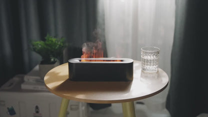 RGB Flame Aroma Diffuser & Humidifier: A Symphony of Scent, Sight, and Serenity